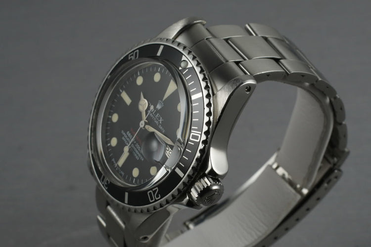1971 Rolex Red Submariner 1680 Mark V with 9315 bracelet