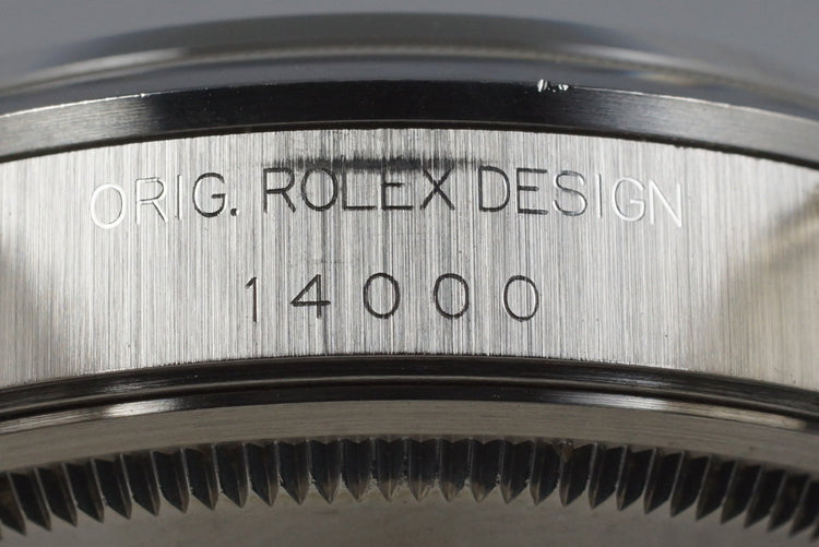 1996 Rolex Air-King 14000 Domino’s Pizza Logo Dial with Box and Papers