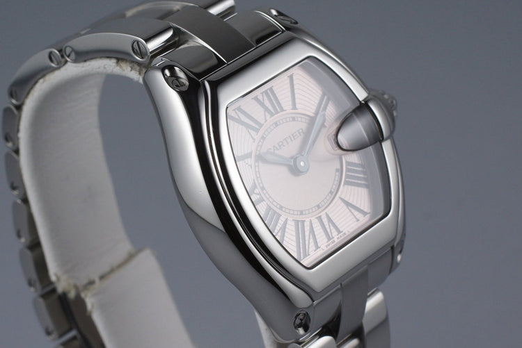 Cartier Ladies Quartz Roadster 2675 Pink Roman Dial