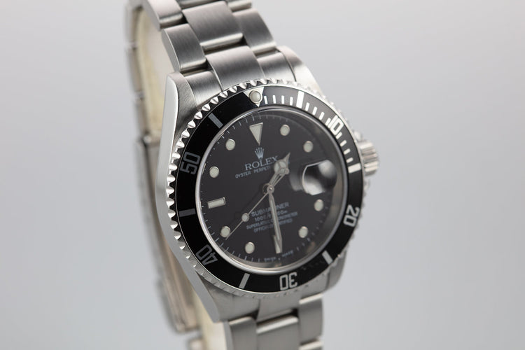 2003 Rolex 16610 Submariner