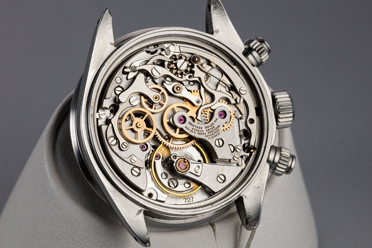 1980 Rolex Daytona 6263 Silver "Big Red" Dial with Papers and Service Papers