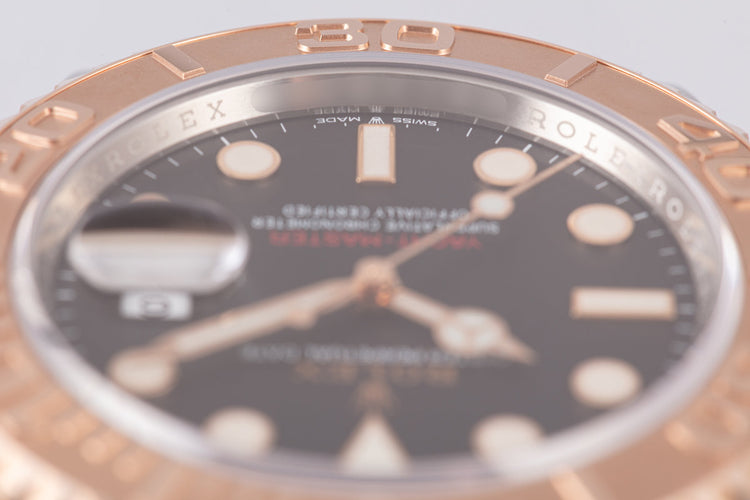 2020 Everose Rolesor Rolex Yacht Master 126621 Box & Card