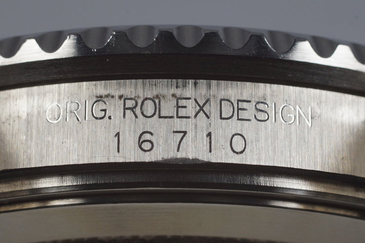 2000 Rolex GMT II 16710