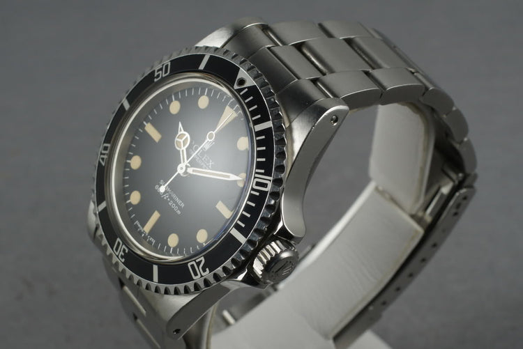 1979 Rolex Submariner 5513 with Creamy Maxi Mark 3 dial