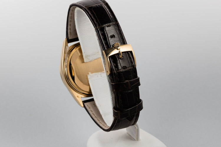 1970 Rolex 18K YG Day-Date 1803 "Wide Boy"