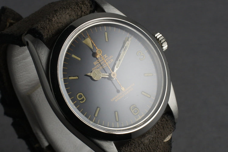 1963 Rolex Explorer 1 1016 with Gilt Underline Dial