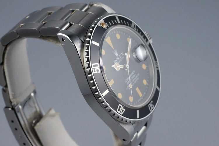 1981 Rolex Submariner 16800 Matte Dial UNPOLISHED