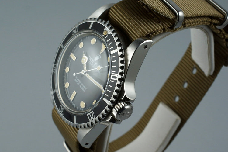 1983 Rolex Submariner 5513 Spider Dial