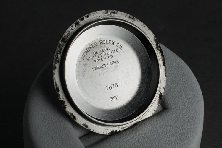1972 Rolex 18K/SS GMT 1675 with Root Beer Dial