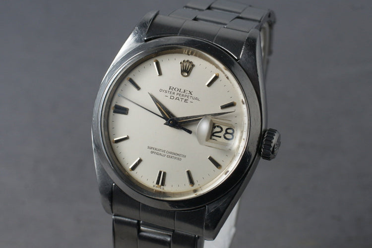 1960 Rolex Date 1500 with Papers