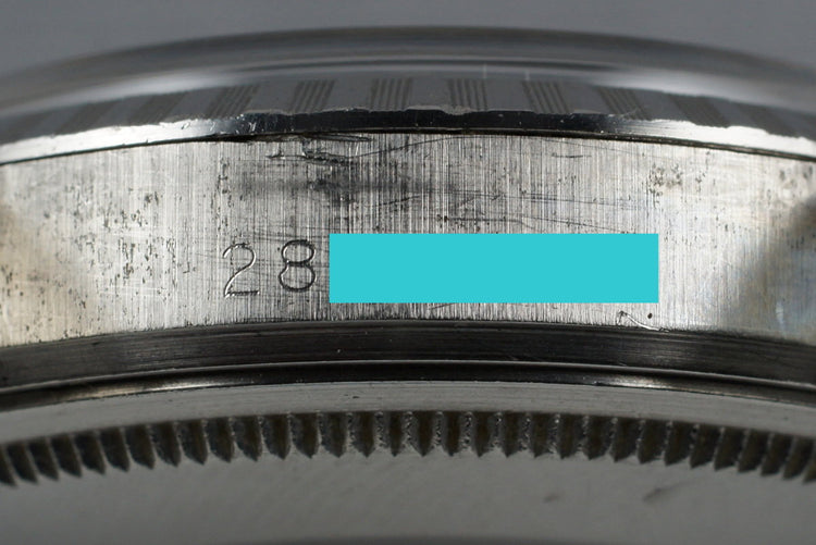 1971 Rolex DateJust 1600 Rare Matte Black Dial