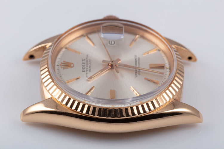 1966 Vintage Rolex 18K Rose Gold DateJust 1601