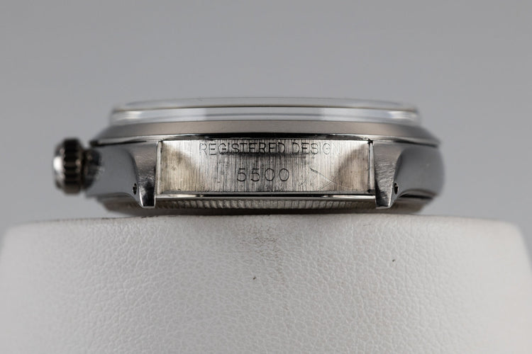 1967 Rolex Mid Size Oyster Explorer 5500 with Gilt 3, 6, 9 Dial
