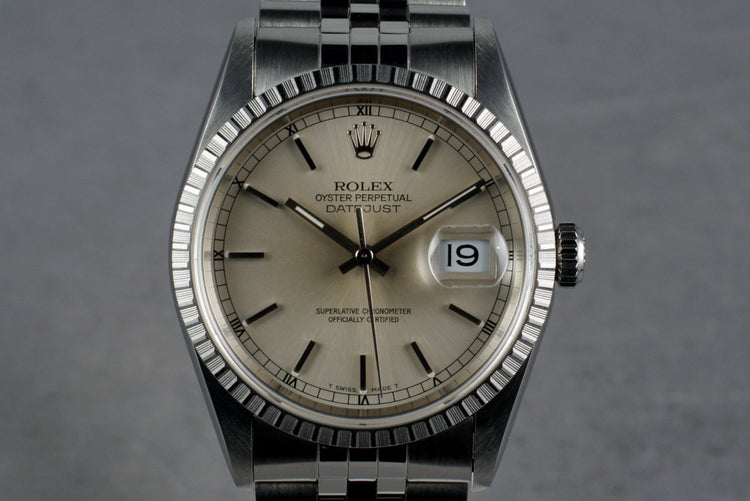 1996 Rolex DateJust 16220 with Guarantee Card