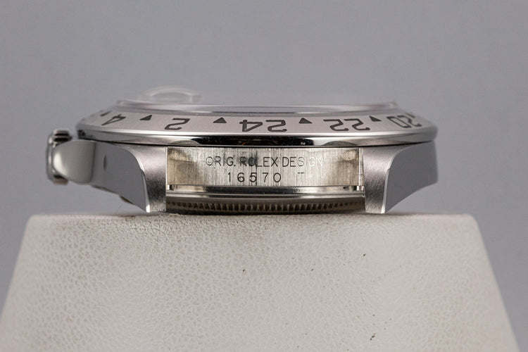 2005 Rolex Explorer II 16570 White Dial with Box and Papers