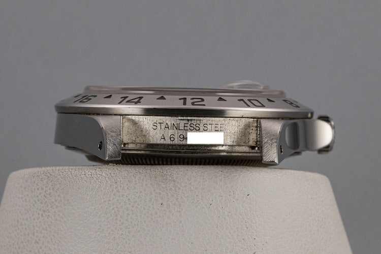 1999 Rolex Explorer II 16570 Black Dial