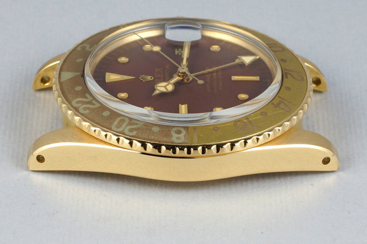 1978 Rolex YG GMT 1675 Root Beer Dial
