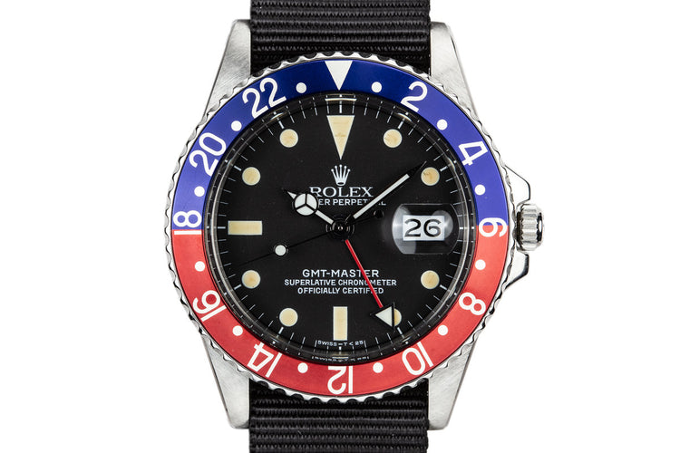 1961 Rolex GMT-Master 1675 "Pepsi"