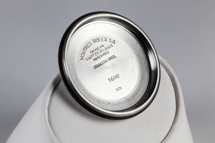 1970 Rolex DateJust 1600 with Silver Sigma Dial