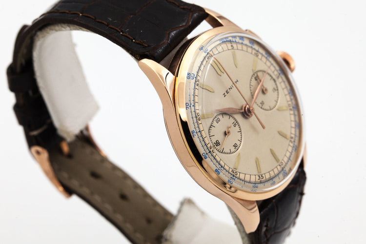 Zenith 18K Rose Gold Chronograph