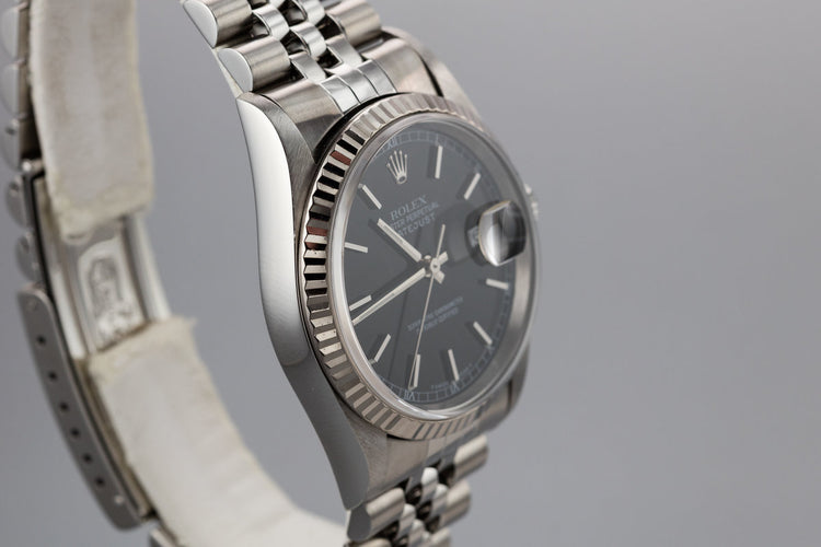 1997 Rolex DateJust 16234 Black Dial