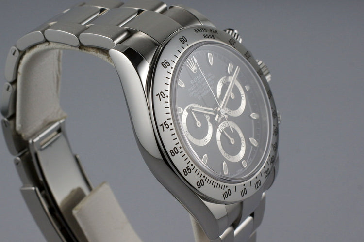 2013 Rolex Daytona 116520 Black Dial with Box and Papers