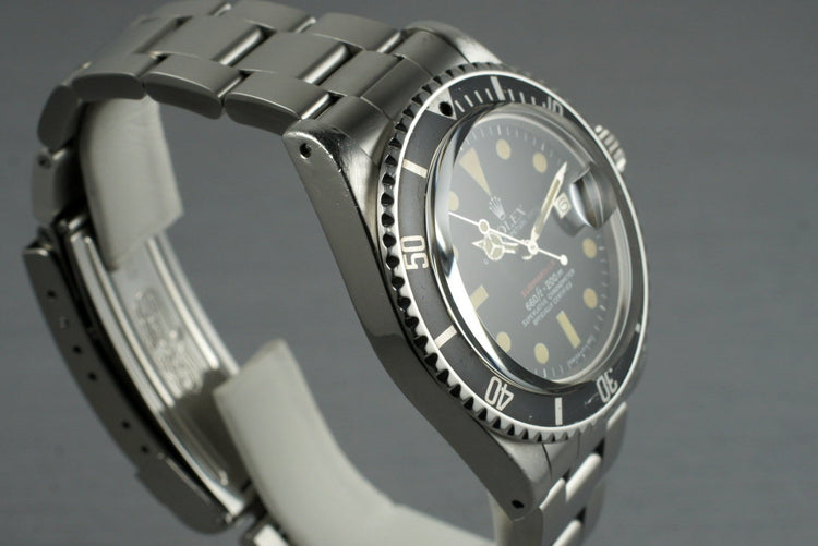 1972 Rolex Red Submariner 1680 with Mark VI Dial