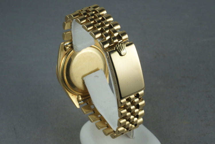 1956 Rolex 18K Day-Date 6611 Diamond Dial with RSC Papers