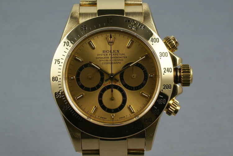 Rolex 18K Zenith Daytona 16528