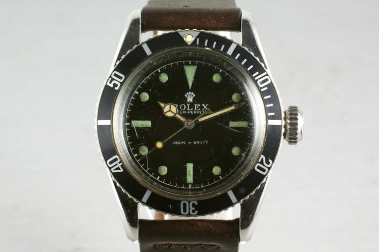 Rolex Submariner Ref: 6538 Big Crown