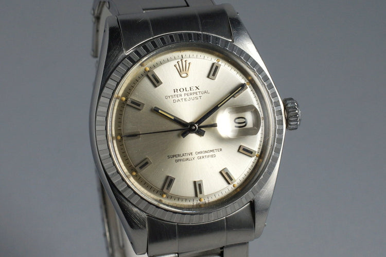 1968 Rolex DateJust 1603 Silver Dial