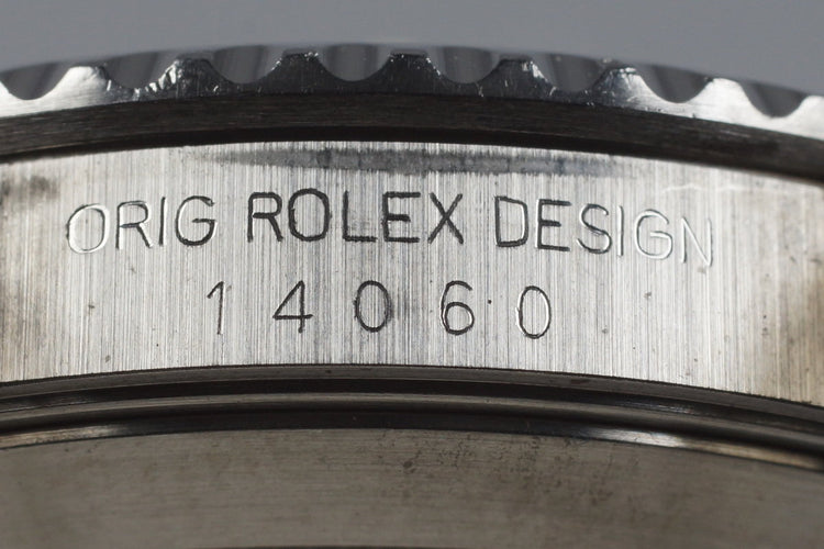 1991 Rolex Submariner 14060