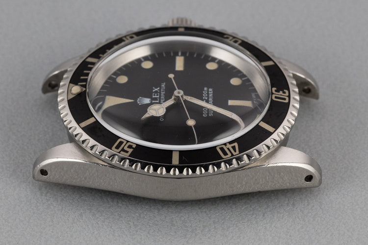 1970 Rolex Submariner 5513 Serif Dial with Service Papers