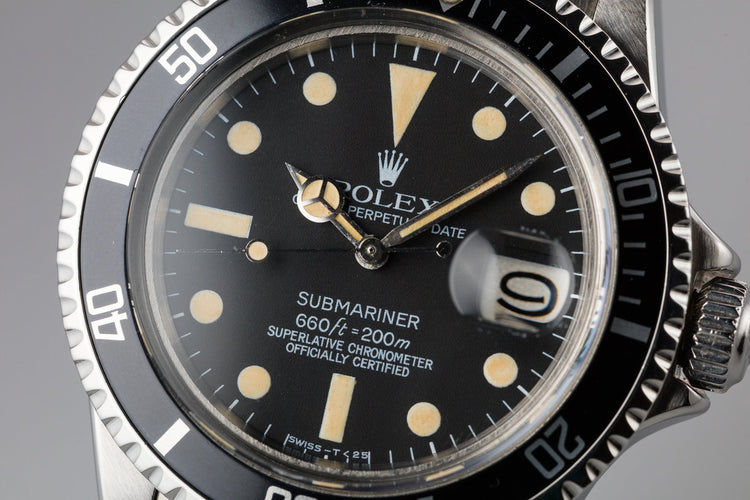 1972 Rolex Submariner 1680