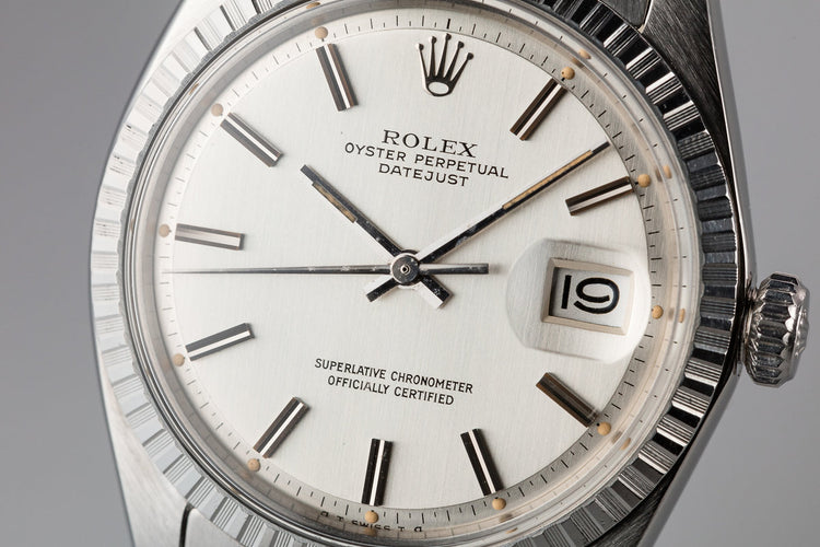 1973 Rolex DateJust 1603 Silver Sigma Dial