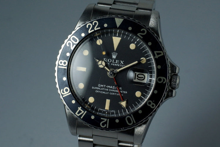 1970 Rolex GMT 1675 with Mark I Dial
