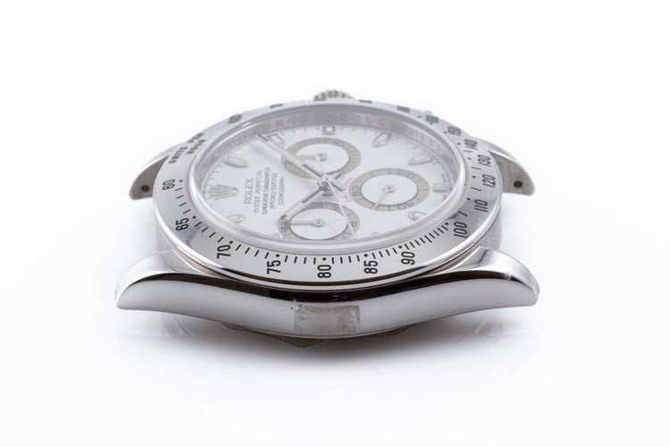 2007 Rolex Daytona Cosmograph 116520 White Dial Hangtags, Box & Card + stickers