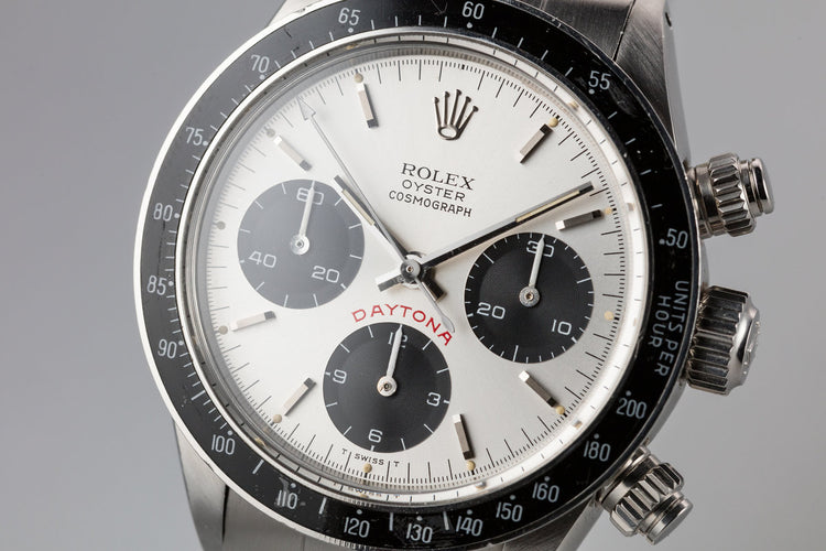 1980 Rolex Daytona 6263 Silver "Big Red" Dial