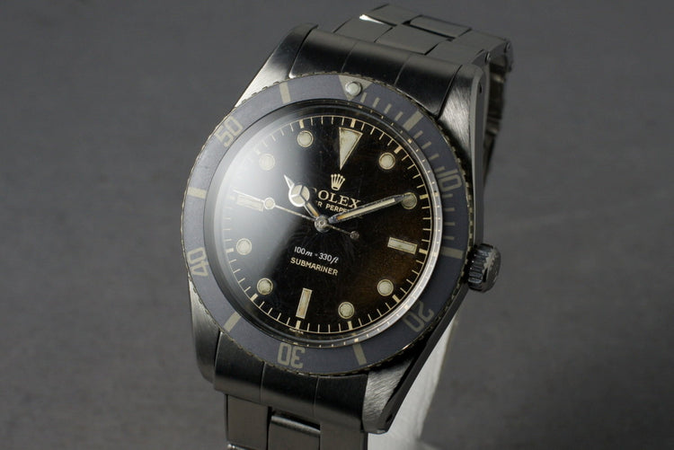 1957 Rolex Spider Dial Submariner 6536-1