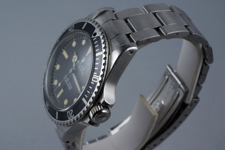 1972 Rolex Submariner 5513 with Serif Dial