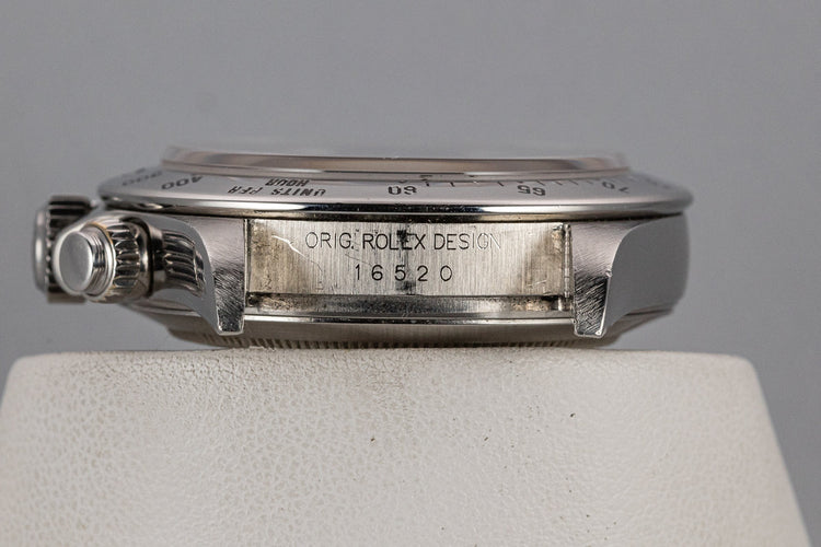 1995 Rolex Zenith Daytona 16520 White Dial