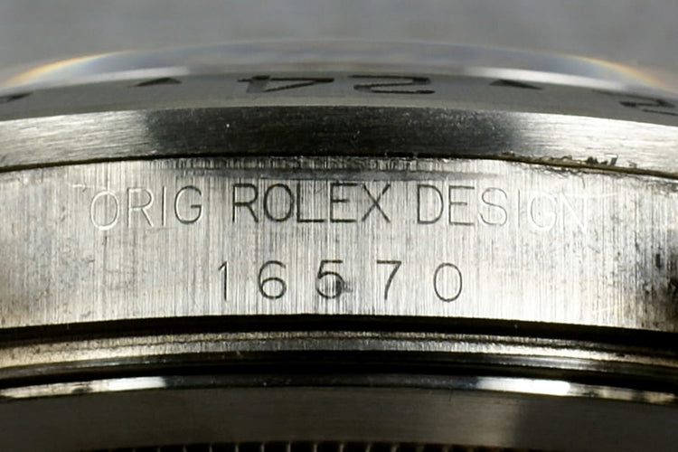 Rolex Explorer II 16570 White Dial