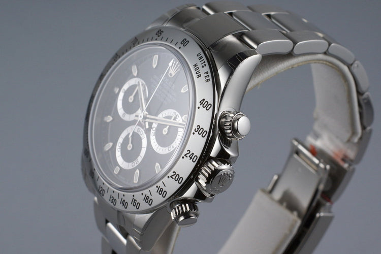 2015 Rolex Daytona 116520 Black Dial with Box and Papers MINT