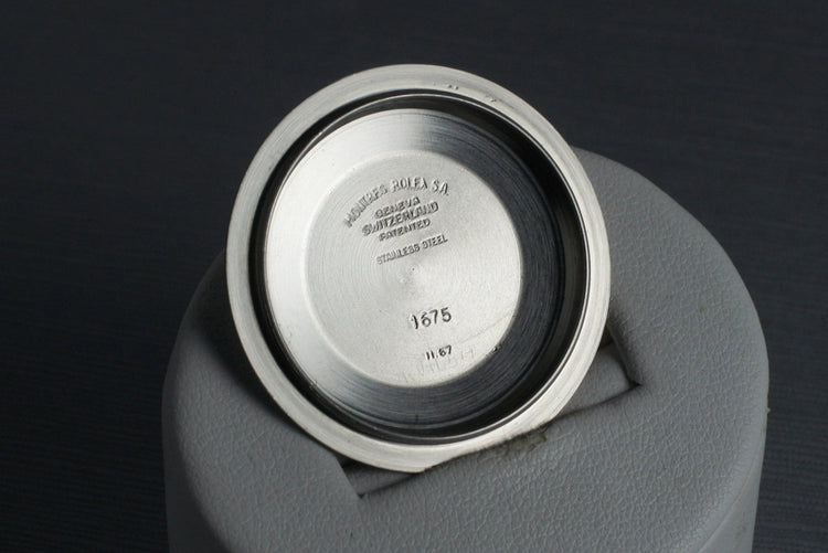 1967 Rolex GMT 1675 with Mark 1 Dial