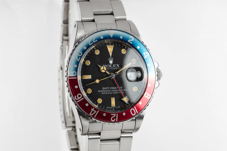 1981 Rolex GMT-Master 16750 "Pepsi" with Box and Papers