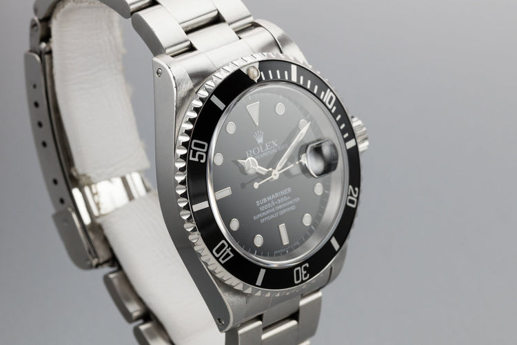 1995 Rolex Submariner 16610