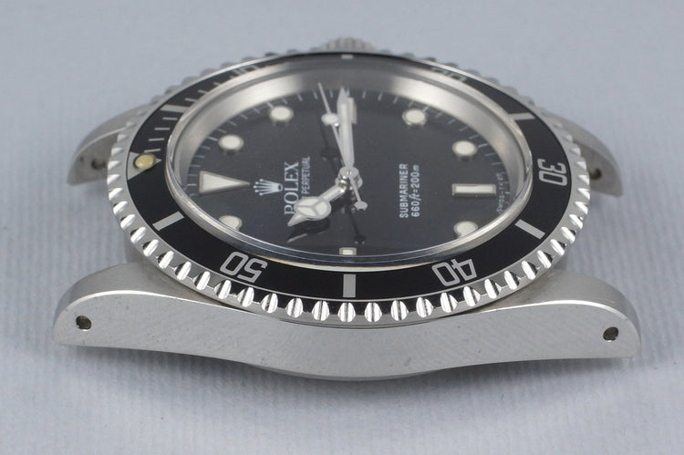1989 Rolex Submariner 5513 with Box and Papers