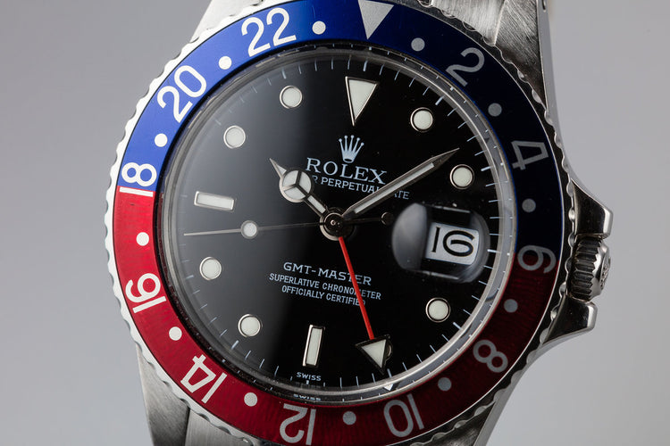 1984 Rolex GMT-Master 16750 "Pepsi" with SWISS Only Dial