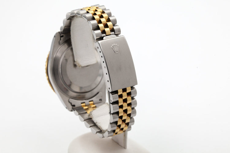 1991 Rolex Two Tone GMT II 16713 with Root Beer Dial