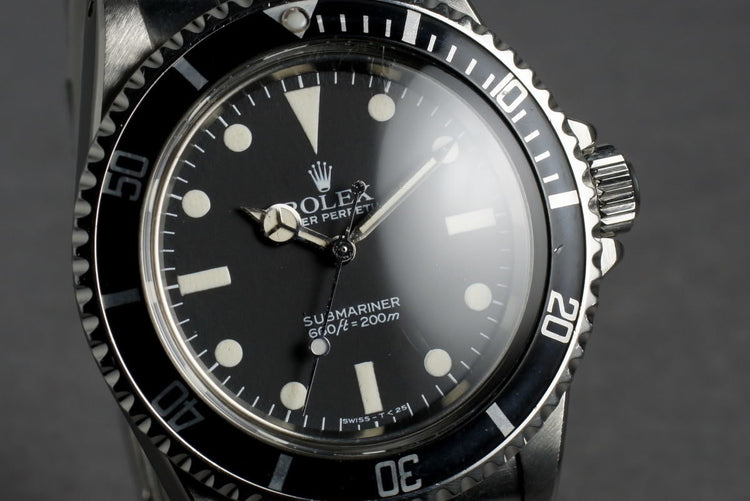 1984 Rolex Submariner 5513 with Maxi Mark V Dial